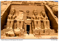 The Temples in Abu Simbel, Egypt