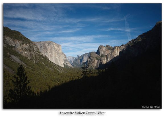 Yosemite Valley Tunnel View
